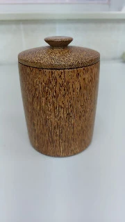 天然椰子木製 250ml 三合一調味盒連托盤套裝