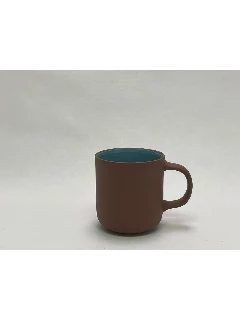 Light Blue Terracotta Mug