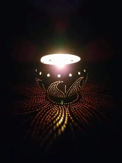 <span>COCONUT SHELL CANDLE HOLDER</span>