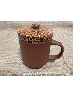 <span>天然椰子木製Midaya 黑瓷、赤陶馬克杯專用有頂杯蓋</span>